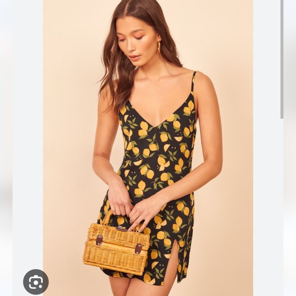๐ Reformation Marlowe Dress | Lemon Drop | US S - Picture 2 of 4